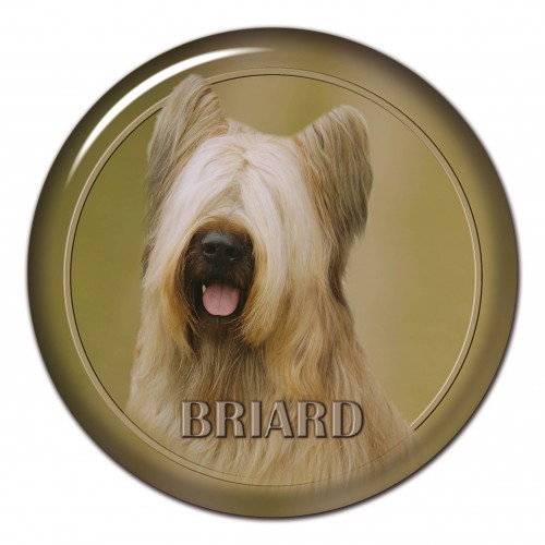 3D samolepka Briard 101 C